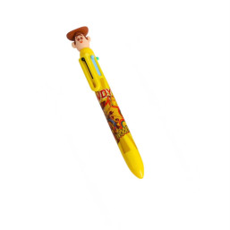 Toy Story Woody 6-Color Retractable Multicolor Ballpoint Pen 
